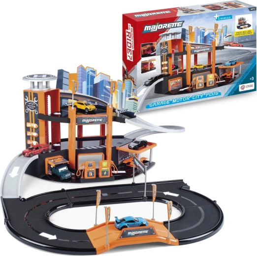 Large Garage Set Motor City Plus with City Car