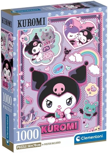 CLEMENTONI Kuromi Puzzle 1000 pieces