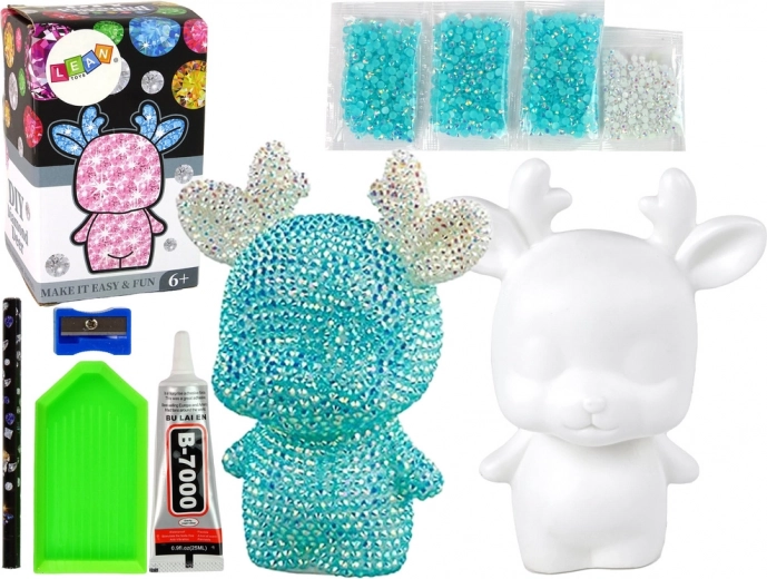 Kreatiivkomplekt LEAN Toys DIY Crystal Deer