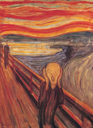 The Scream Puzzle 1000 Pieces