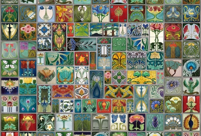 Puzzle Tiles 2000 Pieces Cobble Hill