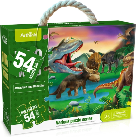 Maxi pusle dinosaurustega, 54 tükki