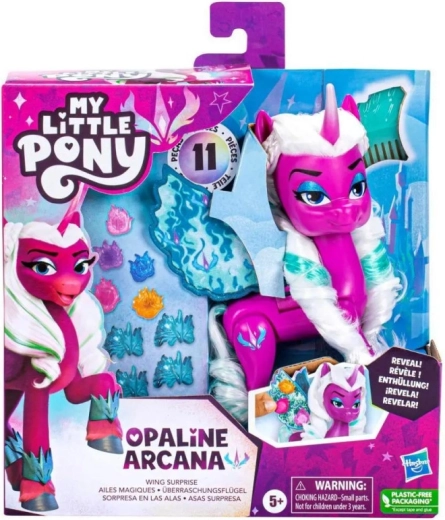 My Little Pony lilla tiivuline poni figuur Opaline Arcana