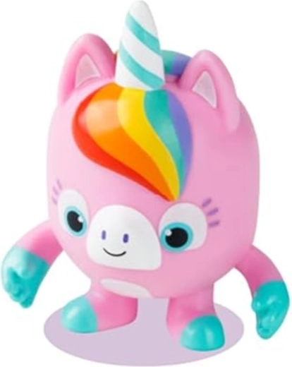 Collectible figures with bold colors