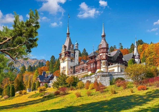 Puzzle 500 tükki – PELEȘi loss, Rumeenia