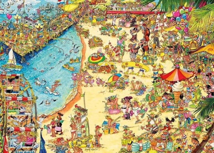 Puzzle Coastal Jesters 1000 Pieces