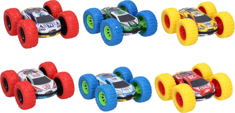 Metallist kahepoolne trikiauto hoorattaga – 1 tk