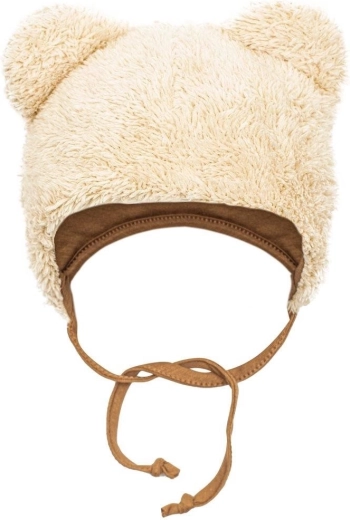 Hat with ears and ties