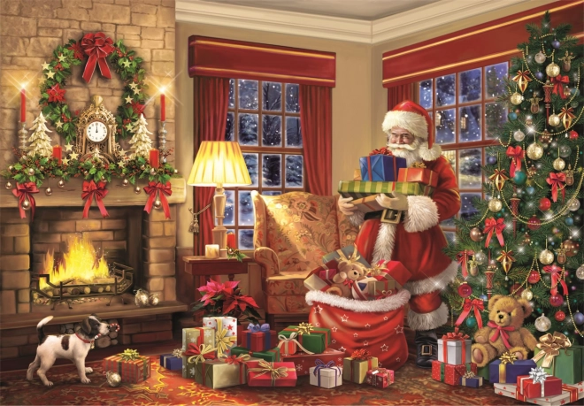 Santa's Visit Puzzle 1000 Pieces