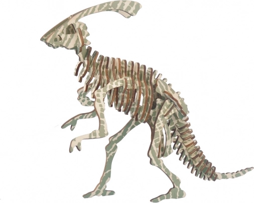 Woodcraft puidust 3D pusle Parasaurolophus