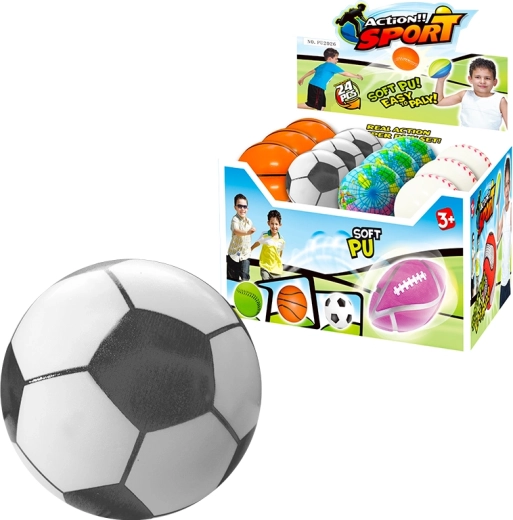 Sportlik pall 7 cm – pehme vahtpall lastele