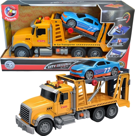 City Service Car – autotranspordi veok 1:12 tulede ja helidega
