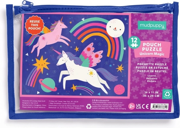 Mudpuppy pusle Ükssarv Magic kotikeses – 12 tükki