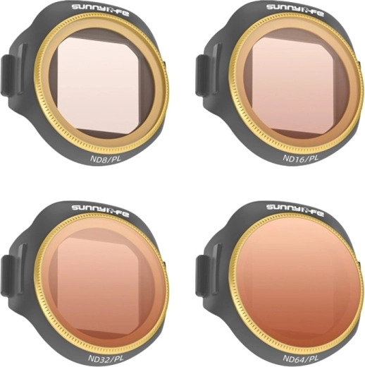 Sunnylife ND/PL Filter Set for DJI Mini 5 Pro (ND8/PL, ND16/PL, ND32/PL, ND64/PL)