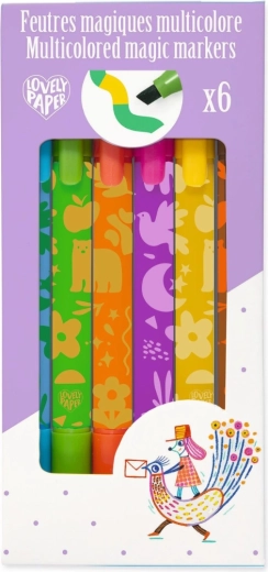 Magic Color-Changing Markers DJECO (set of 6)