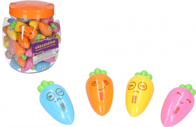 Carrot-shaped sharpener