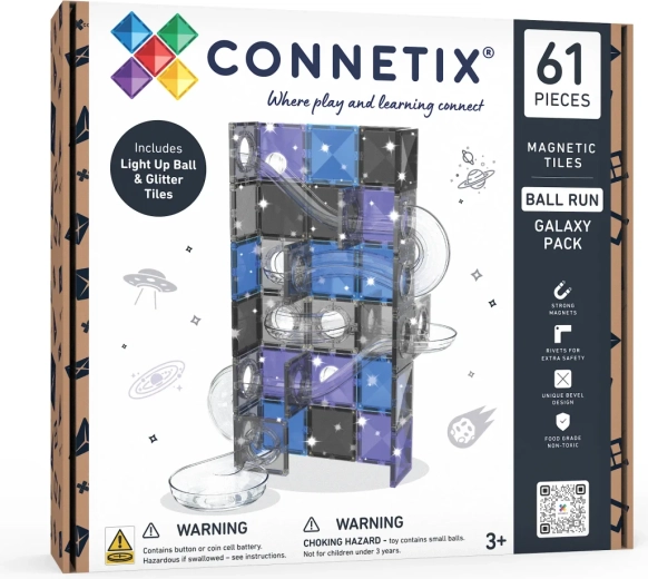 Connetix Galaxy Ball Run 61 Pieces