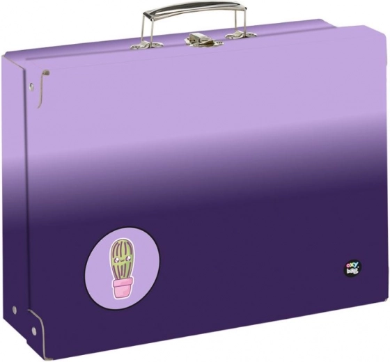 Koolitarvete kohver OXY NEXT Ombre Purple, A4 formaat