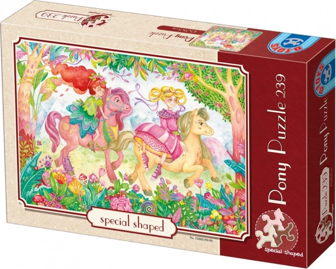 Pusle Värvilised ponid 239 tükki D-Toys