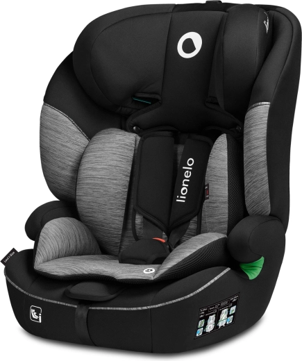 Turvatool LIONELO Levi One i-Size, 76–150 cm, Black Grey