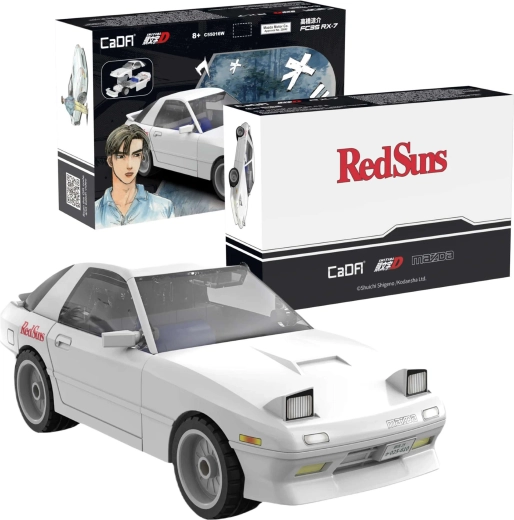 CaDA Mazda RX-7 FD3S Initial D autoehituskomplekt 1:35