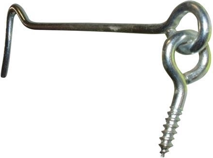 Tsingitud uksekonks 125 mm (komplekt 10 tk)