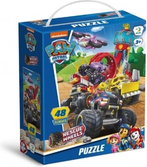 Paw Patrol Puzzle: Rescue on Wheels