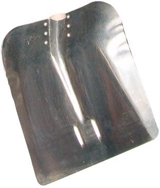 Small aluminum shovel without handle