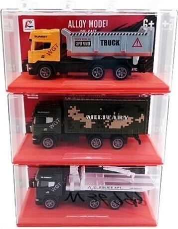 Metallist mini-veoauto 11 cm karbis (valik 14 varianti) - 1 tk
