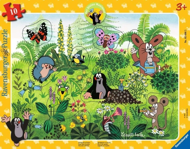 Ravensburger sisetamis-pusle Mutike – lõbu aias, 10 osa