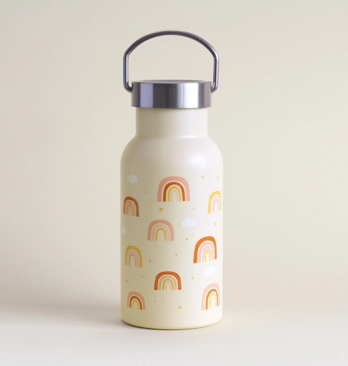 A Little Lovely Company roostevabast terasest joogipudel 350 ml