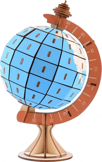 Wooden 3D Puzzle Globe WOODCRAFT