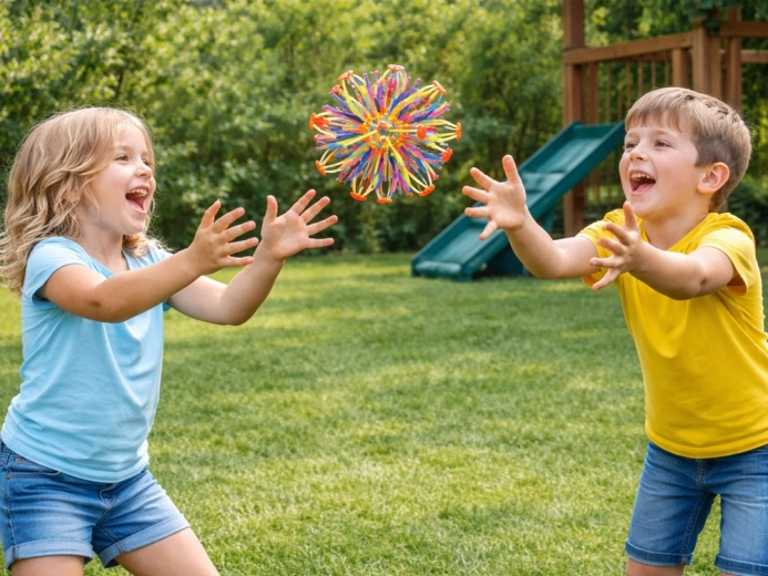 Lightweight, colorful, and ideal for active play