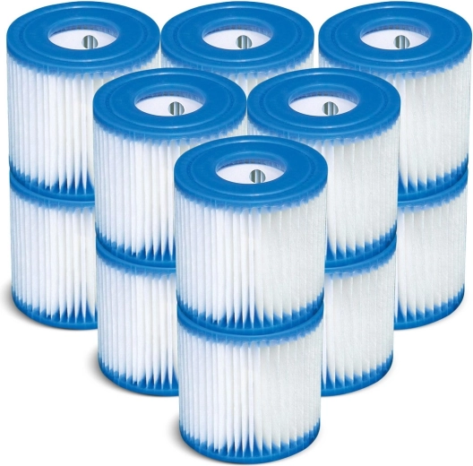 INTEX S1-tüüpi mullivannifiltrid – 12 tk komplekt