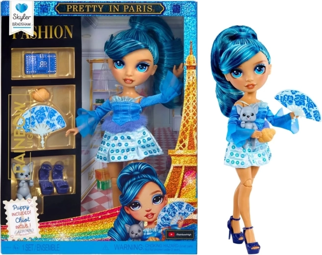 Rainbow High Pretty in Paris moenukk Violet