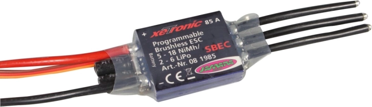 Xetronic 85 A regulaator 5 A BEC-iga