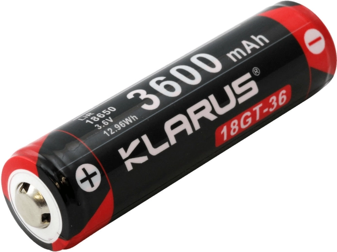 Laetav Li-Ion aku 18650 3,6 V 3600 mAh KLARUS