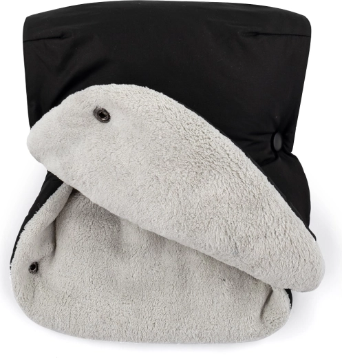 Warm fleece inside for comfort in winter