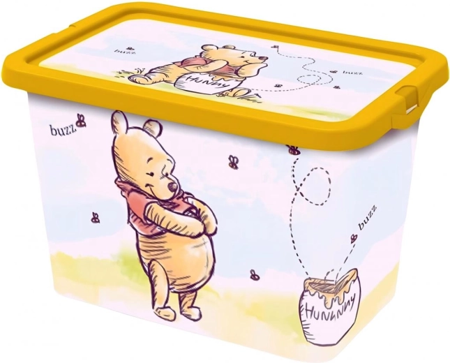 Stor storage box with clip-on lid Winnie the Pooh