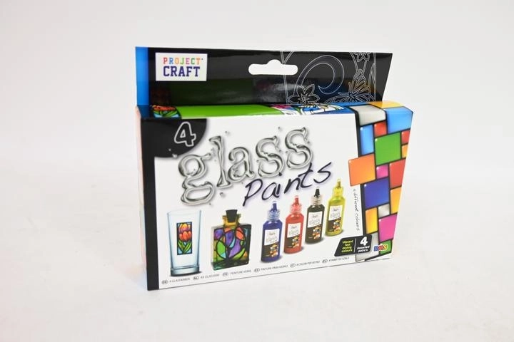 Glass Painting Paint Set – 4 Colors
