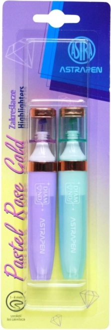 Pastelsed markerid ASTRA, 2 tk (värvide mix)