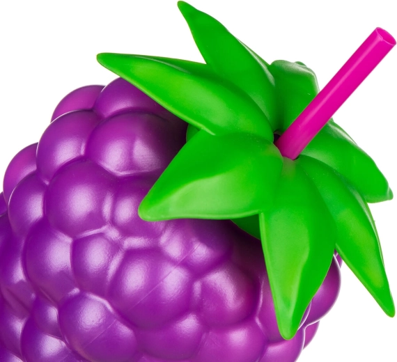 Screw-on lid and reusable straw