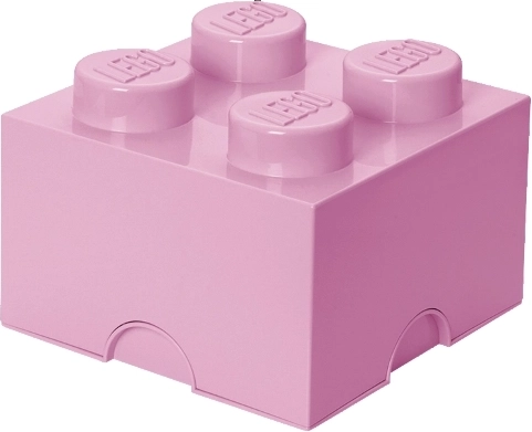 Lego hoiukarp 4 hele roosa