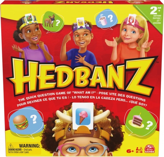 Seltskonnamäng Hedbanz – tegelaste ja esemete äraarvamine
