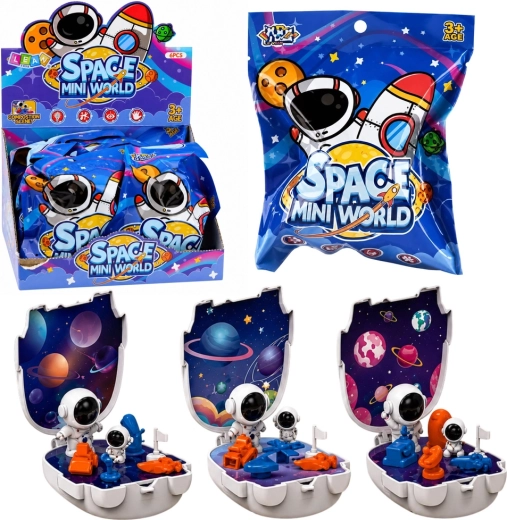Space Mini World mini kosmosebaas astronaudi figuuriga