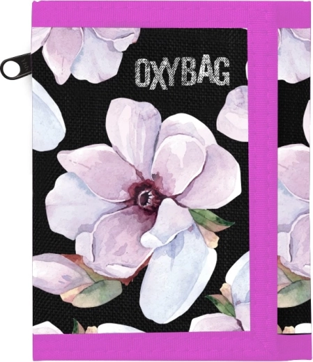 Tekstiilist rahakott OXY Floral takjakinnitusega