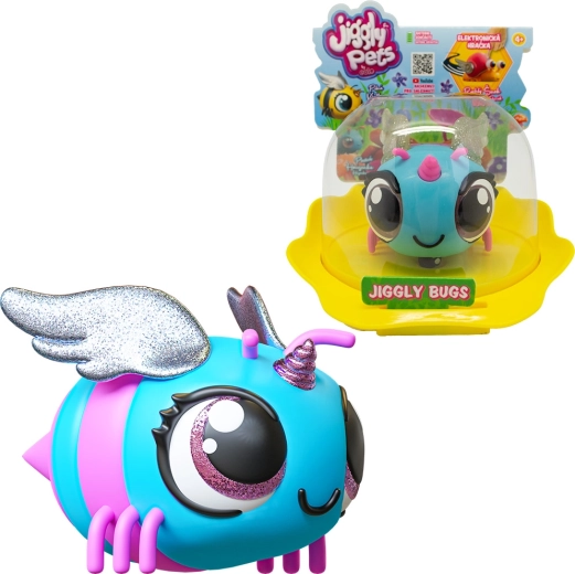 Interactive Blue Bee JIGGLY BUGS EOLO
