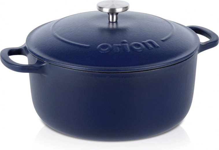 Emailitud malmpott kaanega 26 cm, 5,2 l Orion