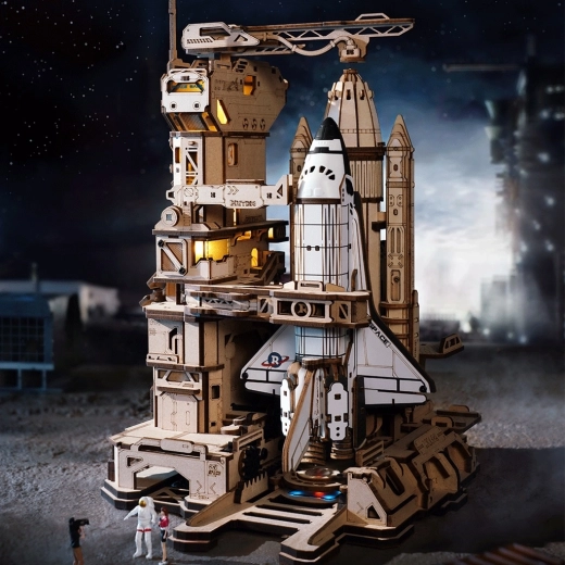 Precision laser-cut parts, build without glue