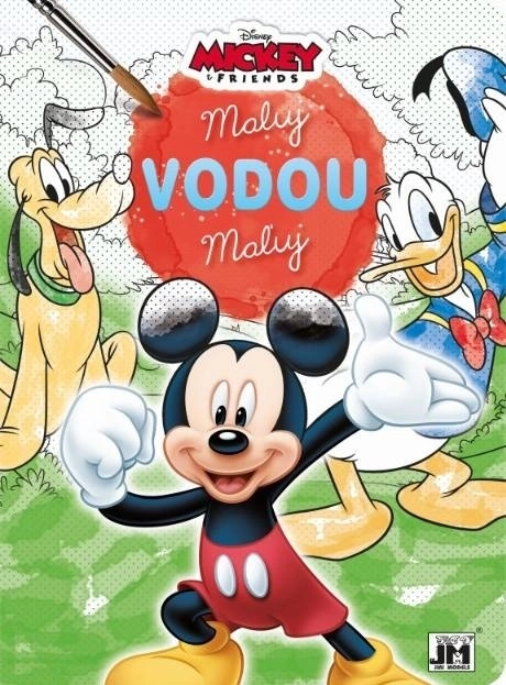 Veevärvidega värviraamat Mickey